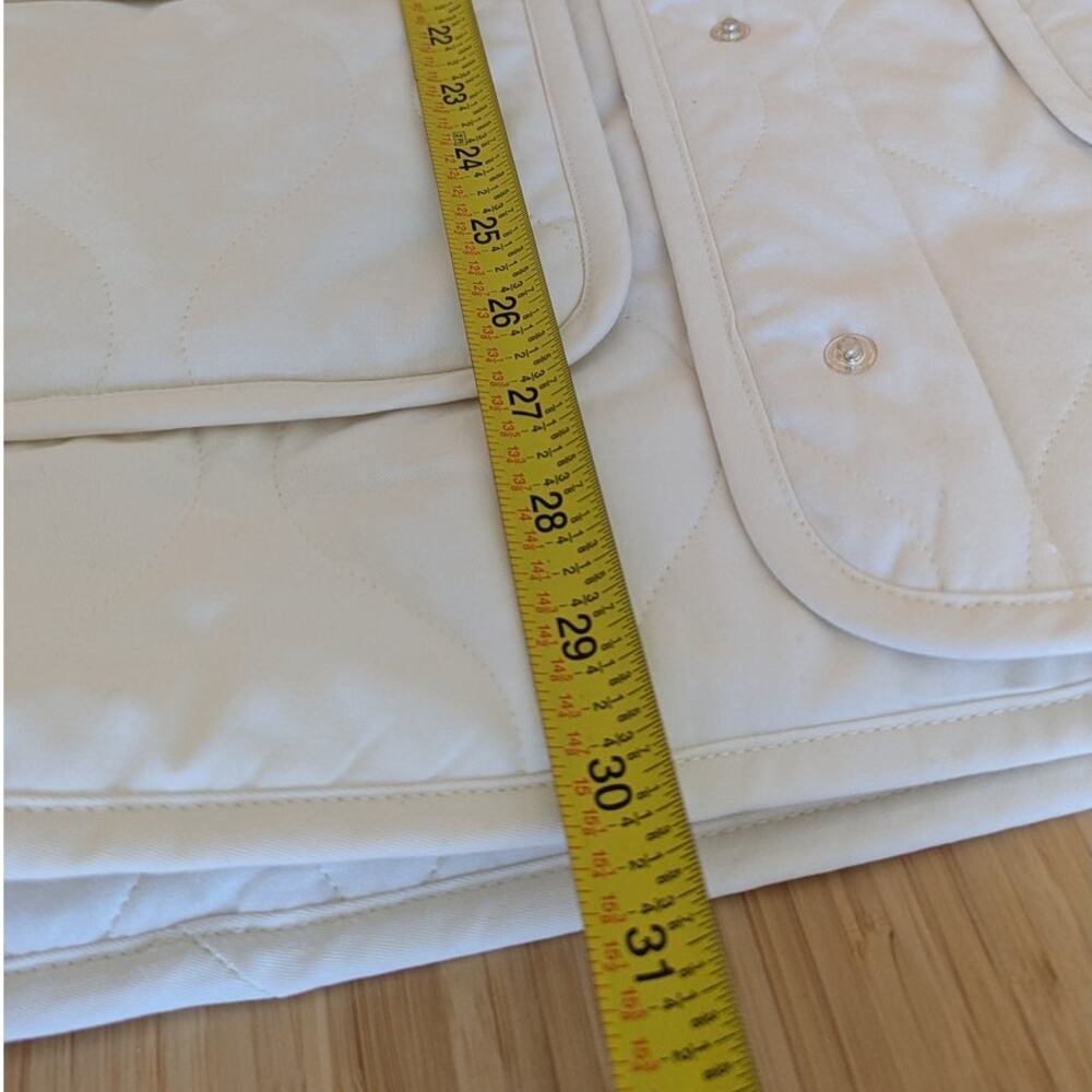 Sezane Cream Quilted Jacket - Picture 6 of 11